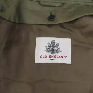 OLD ENGLAND トレンチコート ライナー付き アウター ロング ベルト付き 38 カーキ