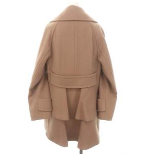 Diagram GRACE CONTINENTAL バックフリル Pコート ピーコート ミドル丈 アウター 38 ベージュ