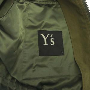Y's ヨウジヤマモト 近年モデル ミリタリージャケット 2 カーキグリーン