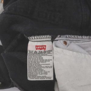 Levi's ヴィンテージ501デニムパンツ ストレート W38 L36 ダークグレー