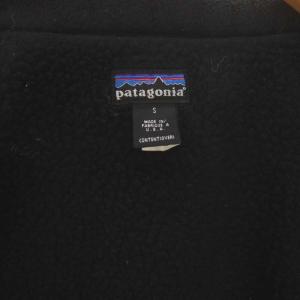 Patagonia ヴィンテージジャケット フリース 薄手 S ブラック