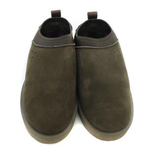 SUICOKE ムートンサボ ドゥーズィエムクラス取扱い スリッポン 25cm グレージュ