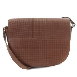 A.P.C. ショルダーバッグ レザー 茶色 ブラウン