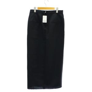 Deuxieme Classe Navy Maxi スカート タイト マキシ ロング 38 M 紺 ネイビー /AT OS