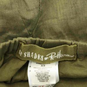 Ron Herman CP SHADES リネン ギャザースカート イージー マキシ ロング XS カーキ