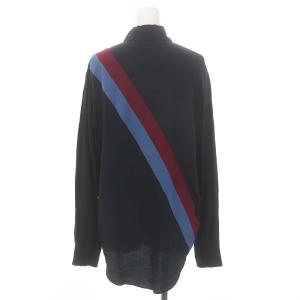 STELLA McCARTNEY オーバーサイズシャツ ブラウス 長袖 フロントボタン シルク 38 S マルチカラー