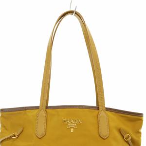 PRADA ナイロン トートバッグ ブラウン