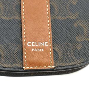CELINE モバイルポーチ トリオンフ ショルダーバッグ タン