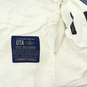 GTA SLIM FIT ストレッチパンツ チノパン テーパード 52 白 ホワイト