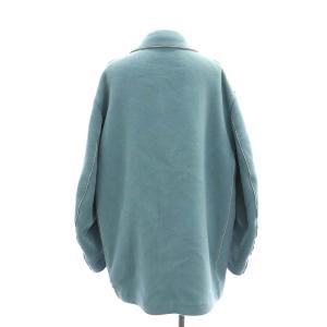 Ameri VINTAGE BI COLOR OVER MIDI COATコート アウター ミドル丈 M ライトブルー