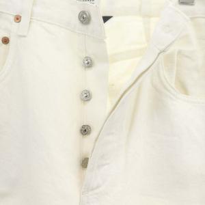 CITIZENS OF HUMANITY 22AW HORSESHOE ホワイトジーンズ デニムパンツ ワイド カットオフ 28 白 ホワイト /DF