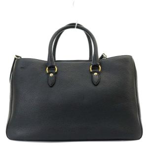 J&M DAVIDSON トートバッグ ショルダーバッグ 2way レザー ブラック