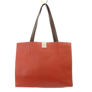 FURLA ソフィア トートバッグ ショルダーバッグ レザー オレンジ