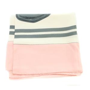 HERMES BRIDES de GALA 式典用馬勒 スカーフ 総柄 ピンク カレ 90