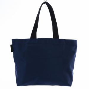 Hervé Chapelier 24SS ナイロンスクエアショルダーA4サイズ L トートバッグ 紺 ネイビー 1024N