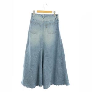 MADISONBLUE 22SS 5POCKET REMAKE ロングスカート マキシ丈 フレア  01 ブルー