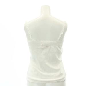 HYSTERIC GLAMOUR 23SS FINGER GIRL キャミソール カットソー レース F 白 紫 マルチカラー