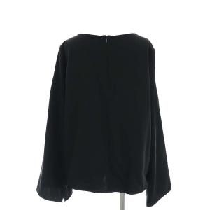 EVERYDAY I LIKE 24SS Sofia セットアップ  ジップスリーブ ブラウス 長袖 イージーパンツ ブラック