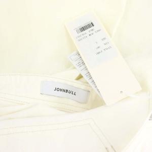 JOHNBULL 22AW オーバーオール サロペット ワイド ボタンフライ コットン F オフホワイト /YQ OS