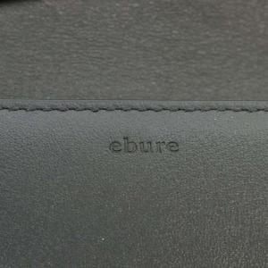 ebure ベルトポーチ ボディバッグ レザー ブラック