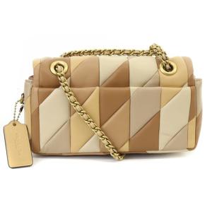 COACH CT931 タビーショルダーバッグ ロゴ べージュ ブラウン