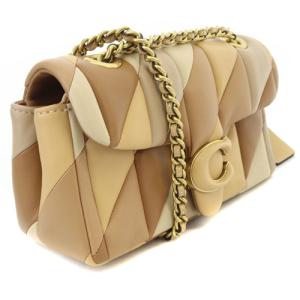 COACH CT931 タビーショルダーバッグ ロゴ べージュ ブラウン