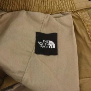 THE NORTH FACE COTTON OX LIGHT ST ショートパンツ ジップフライ ベルト付き コットン XL ベージュ