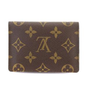 LOUIS VUITTON ポルト2カルト ヴェルティカル パスケース 定期入れ モノグラム M60533 OH