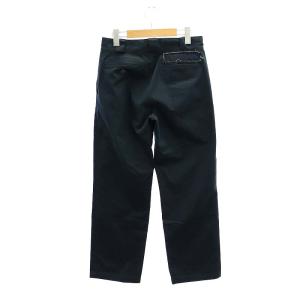 MADISONBLUE 23SS NO TUCK ST PT CHINO パンツ チノパン ボトムス ジップフライ コットン XS 濃紺