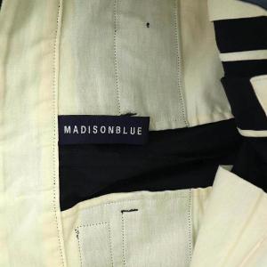 MADISONBLUE 23SS NO TUCK ST PT CHINO パンツ チノパン ボトムス ジップフライ コットン XS 濃紺