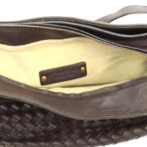 BOTTEGA VENETA 179188 ホーボー ワンショルダーバッグ レザー ブラウン