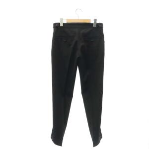 Yohji Yamamoto プリュスノアール +NOIR スラックスパンツ テーパード センタープレス 1 黒 ブラック