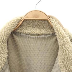 Deuxieme Classe ボアブルゾン ジャケット ジップアップ ベージュ