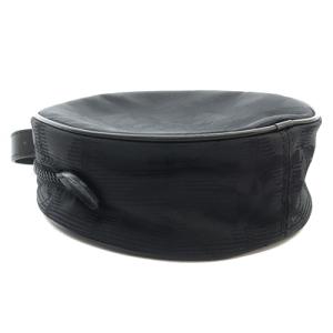 CHANEL ニュートラベル ポーチ 丸型 ココマーク 黒 ブラック