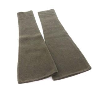 Deuxieme Classe CARIAGGI レッグウォーマー ニット カシミヤ グレー