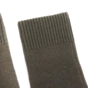 Deuxieme Classe CARIAGGI レッグウォーマー ニット カシミヤ グレー