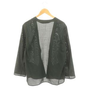 marka 23SS MINIMALIST CARDIGAN カーディガンジャケット ノーカラー 薄手 1 カーキ