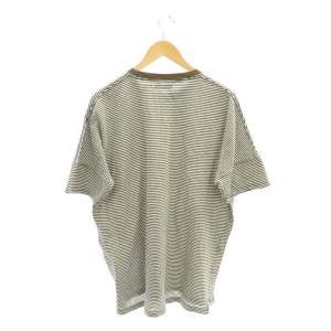 nonnative 24SS CLERK S/S TEE C/L PIQUE BORDER Tシャツ カットソー ボーダー 半袖 リネン混 1
