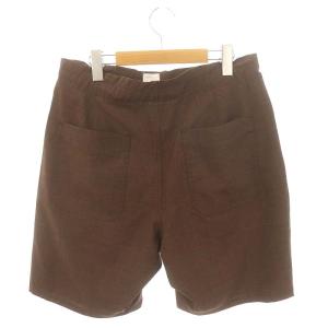 nonnative 24SS WORKER EASY SHORTS ショートパンツ タック ジッパーフライ 1 ブラウン