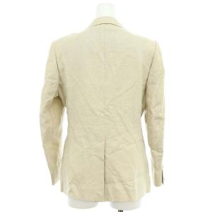 burberrys 2Bテーラードジャケット リネン 9AB2 エクリュ