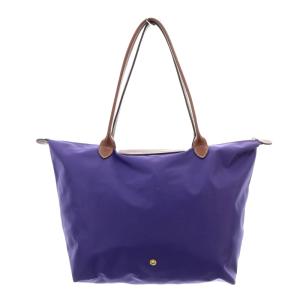 Longchamp ル・プリアージュ トートバッグ ナイロン 紫 パープル