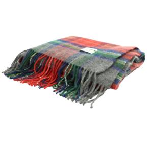 JOURNAL STANDARD マフラー大判ストール タータンチェック フリンジ カシミヤ マルチカラー