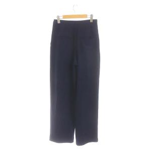 CLANE 22SS BASIC TUCK PANTS パンツ 2 M 紺 ネイビー