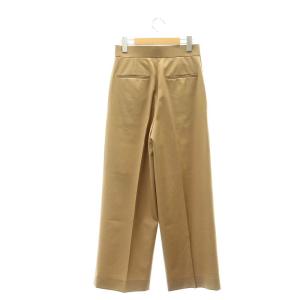 ESTNATION 22AW ウールツイルタックワイドパンツ 36 ベージュ