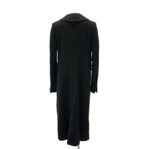 GUCCI ウールカシミヤ ロングコート 40 ブラック