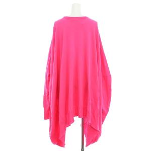 MYLAN CASHMERE KNIT OVERSIZE PONCHO チュニック F ピンク