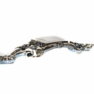 GUCCI シニョーリア 腕時計 アナログ クォーツ 2針 シルバー色 青文字盤 116.3