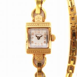 Hamilton アメリカン クラシック Lady Hamilton Vintage Quartz 腕時計 クォーツ アナログ 2針 シェル文字盤