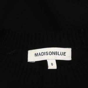 MADISONBLUE HELLO CREWNECK SWEATER ニット セーター 長袖 XS 黒 ブラック