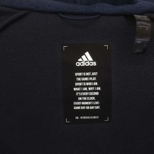 adidas ジャージ Z.N.E フーディー ジャケット トレーニング パーカー ロゴ S 紺 ネイビー FL3993